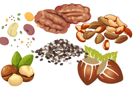 Low-Carb Nuts and Seeds